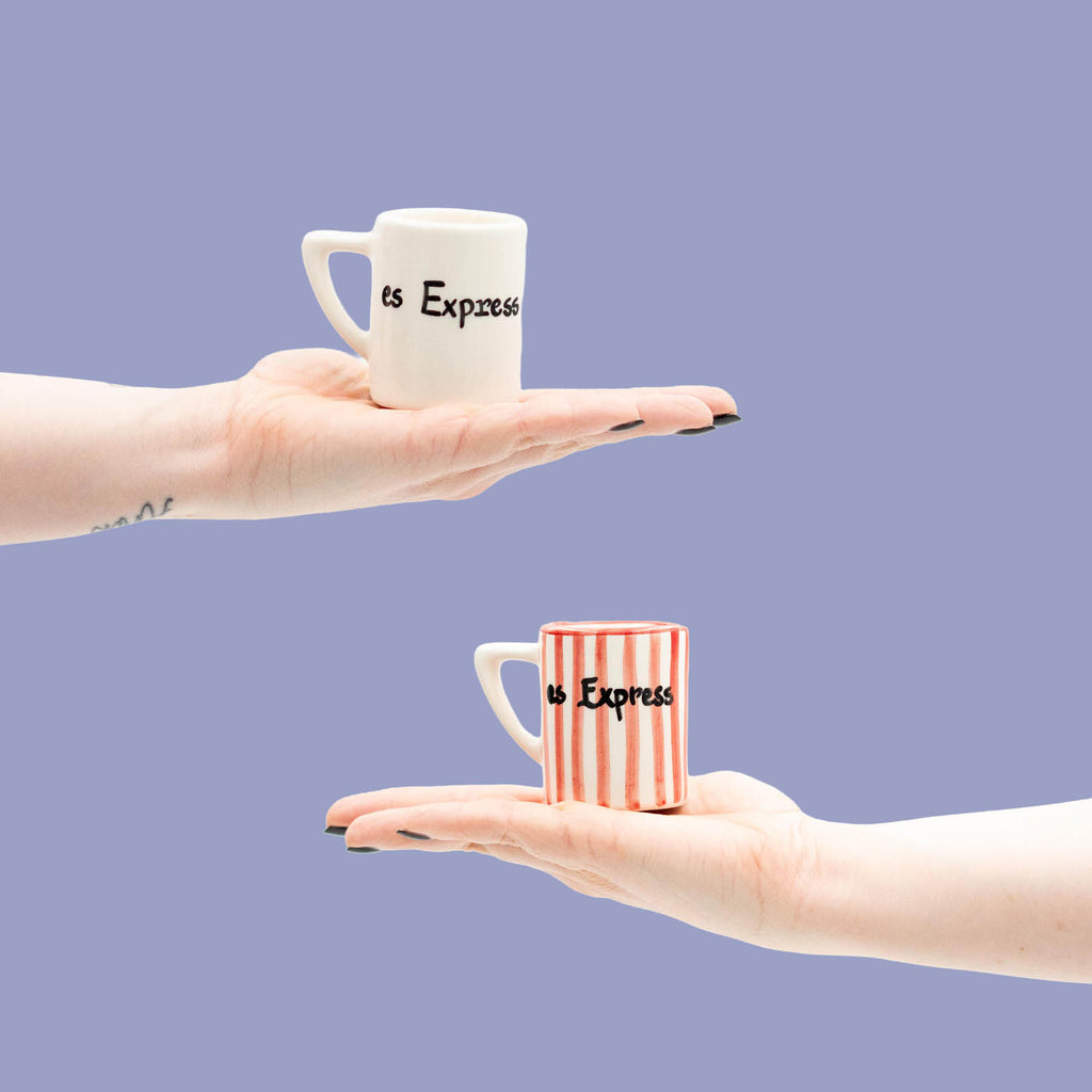 Keramik-Tassli «es Express»