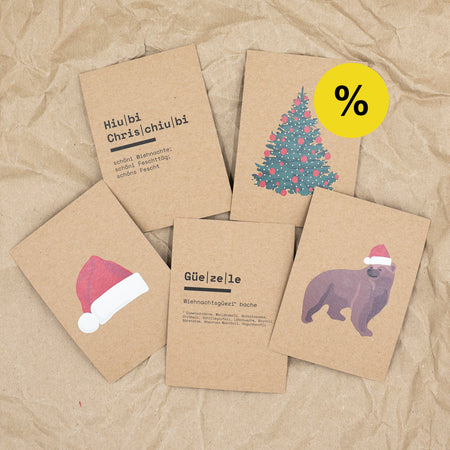 Poschtcharte Wienachte – Usverchouf